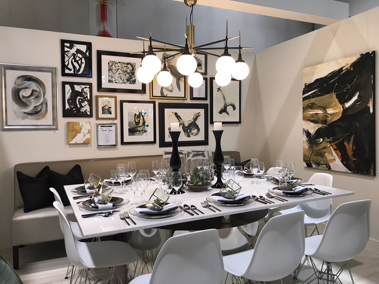 Dinner by Design Calgary: A Sneak Peek at Rochelle Cote’s Contemporary Tablescape