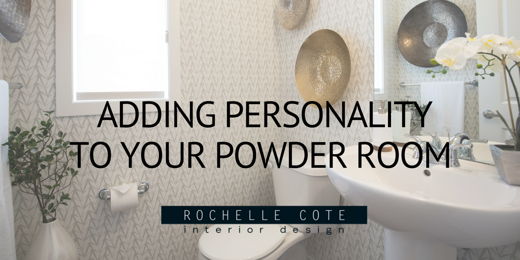 Adding Personality to Your Powder Room