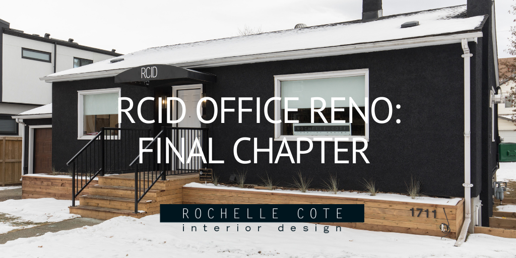 RCID Office – Chapter 5: Office Renovation Finalized